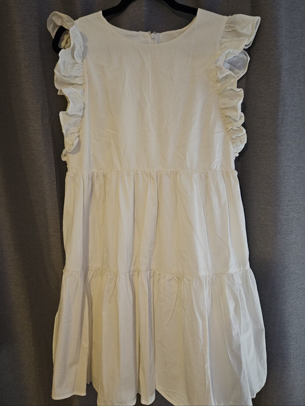 Express Ruffle Sleeve Summer Dress
